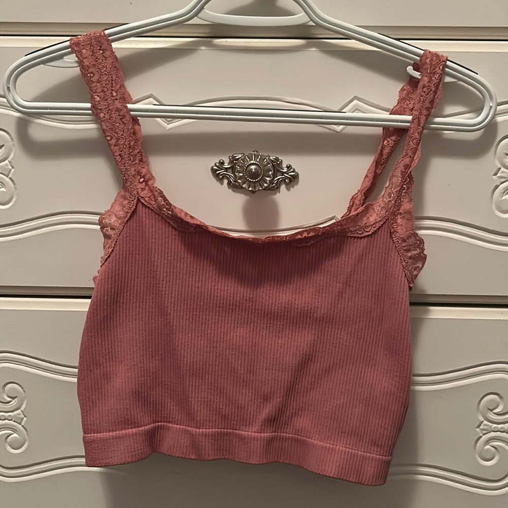 Dusty Rose Pink Tank Top